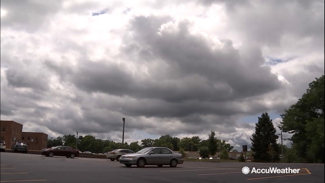 A cloudy day in Kalamazoo