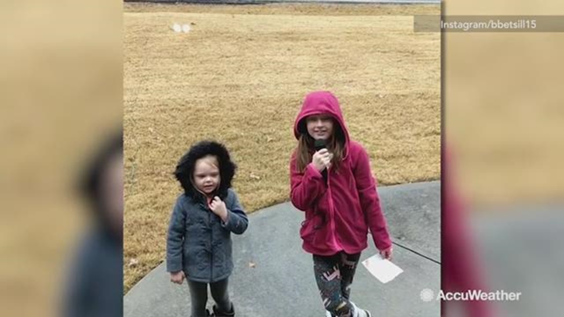 Before Greenville, South Carolina was hit with the winter storm on December 8th and 9th, two young meteorologists update everyone on the weather situation.