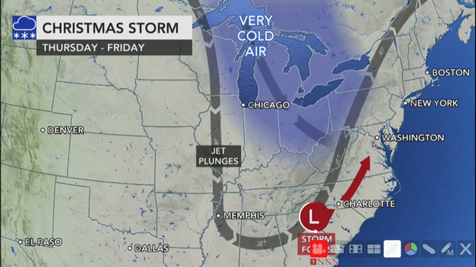 Bernie Rayno says more snow could be in store for the Northeast, but the strength of the storm is still uncertain.