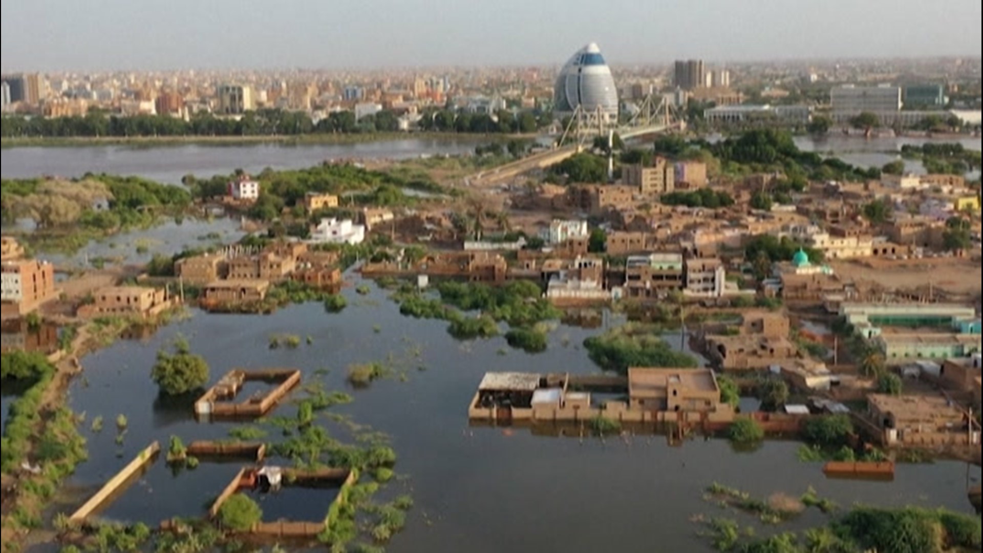 Khartoum, Sudan, was drenched by the Nile River on Aug. 11. It was the highest flooding since records began as residents struggled to hold the water back.