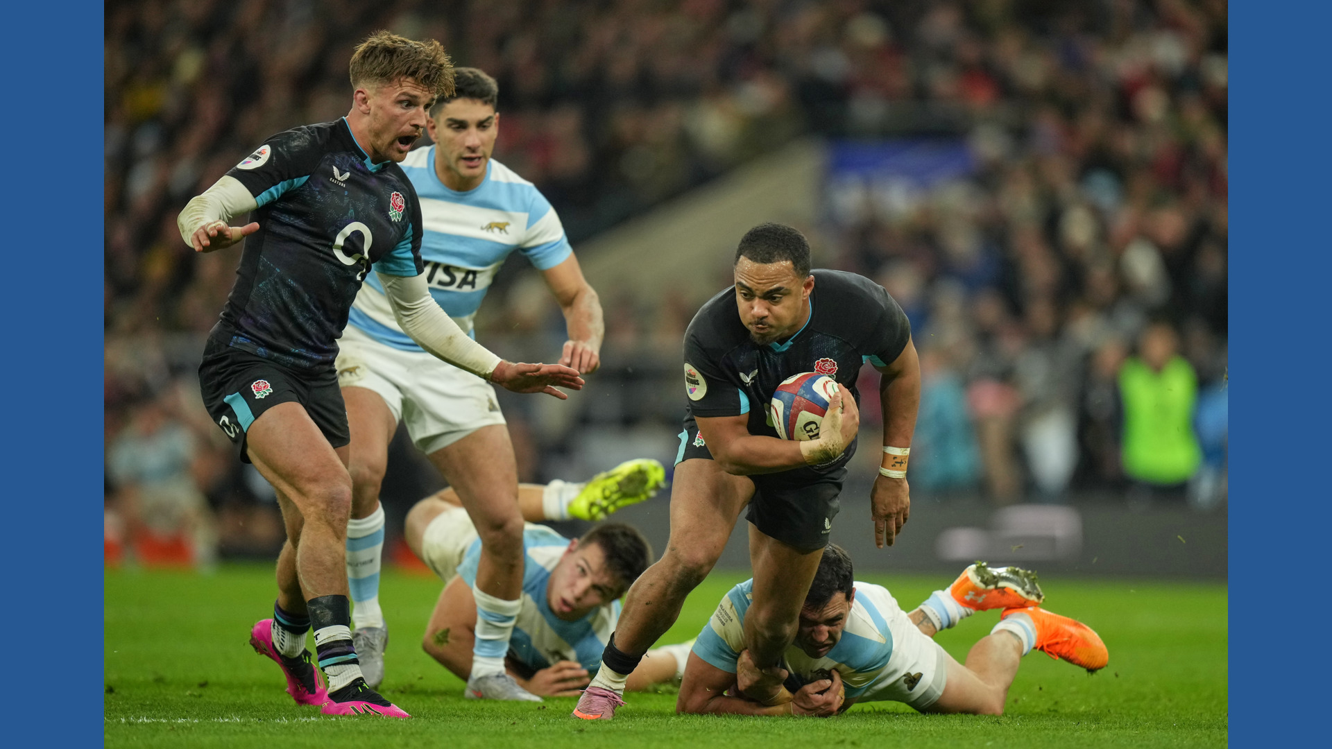 England holds off Argentina fightback to seal sweep of November rugby ...