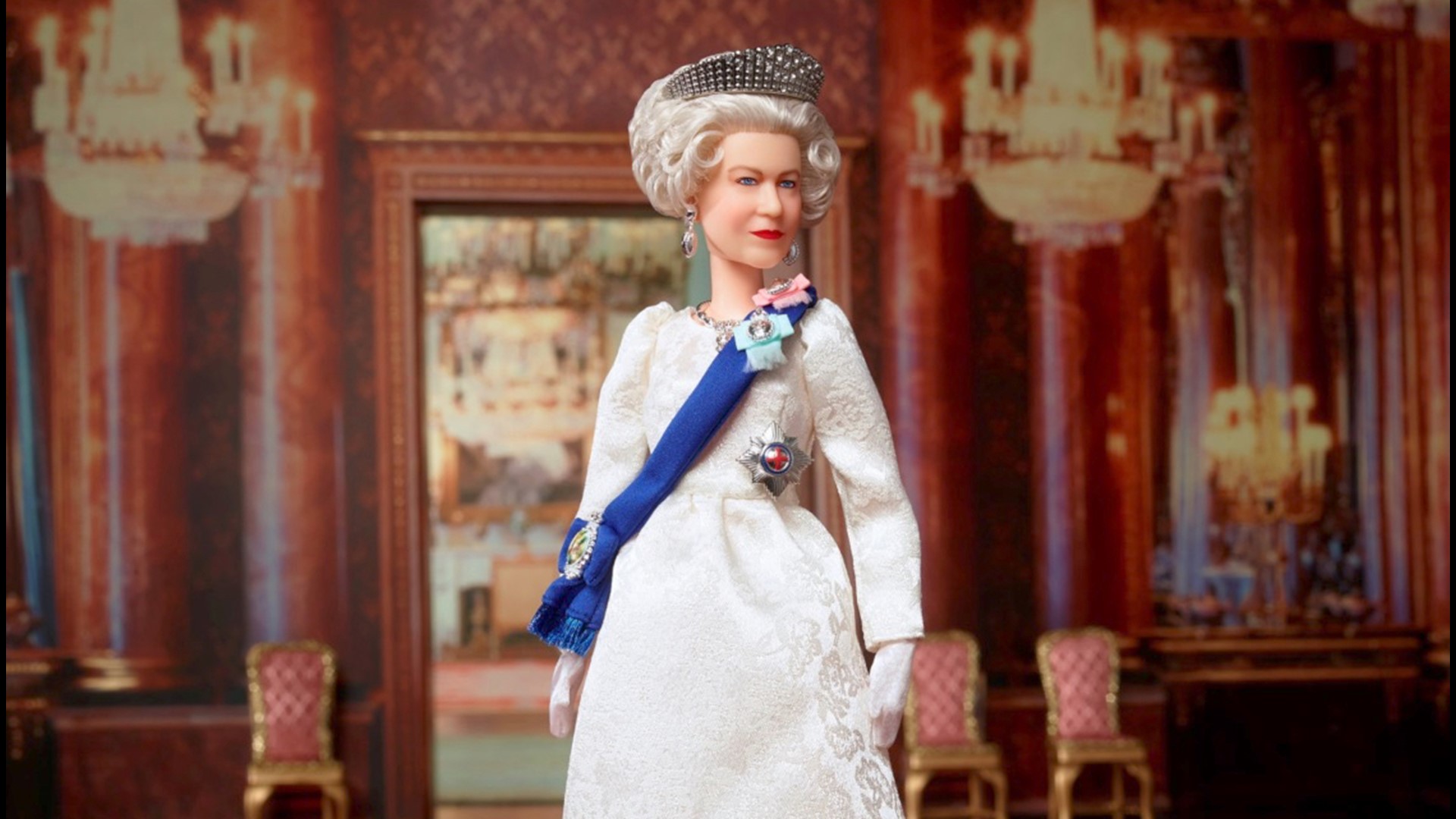 In honor of her 96th birthday and Platinum Jubilee, celebrating a historic 70 years on the throne, the Monarch has now a collectible Barbie doll. Buzz60's Maria Mercedes Galuppo has the story.