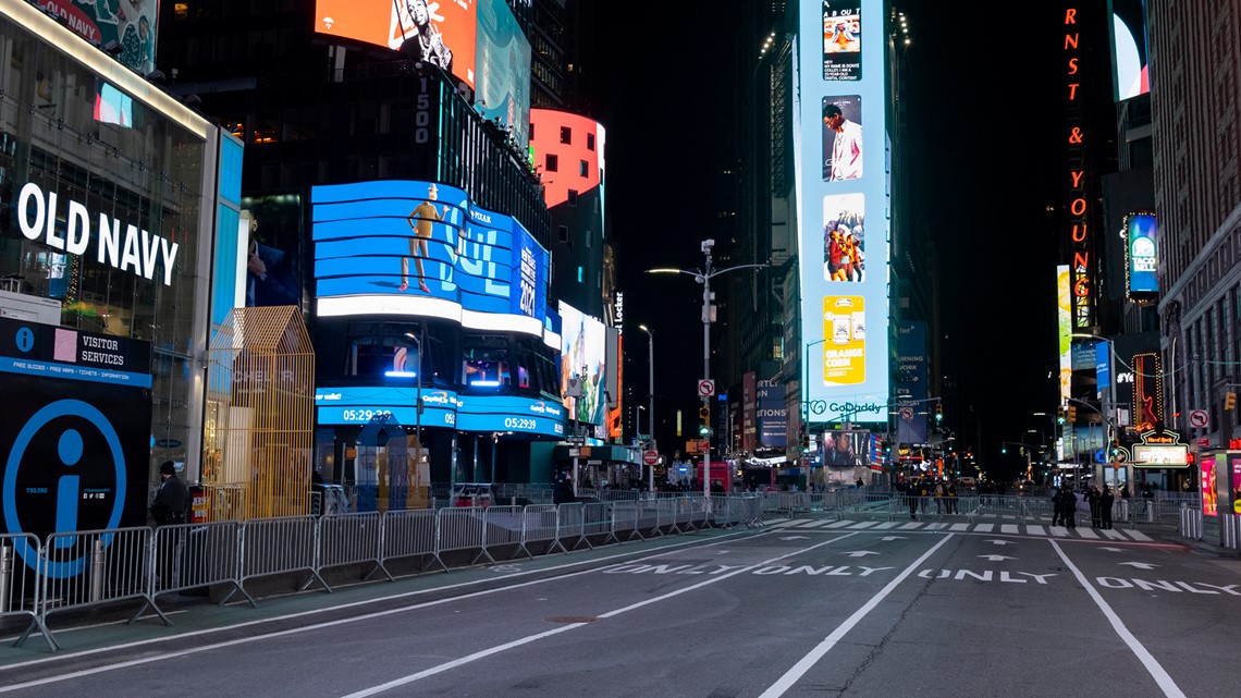 New York quiet on New Year's Eve | 12newsnow.com - Vimarsana News