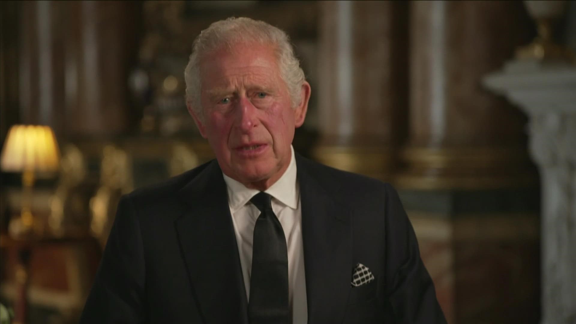 King Charles III says he feels “profound sorrow” over the death of his mother, Queen Elizabeth II, and vows to carry on her “lifelong service” to the nation.