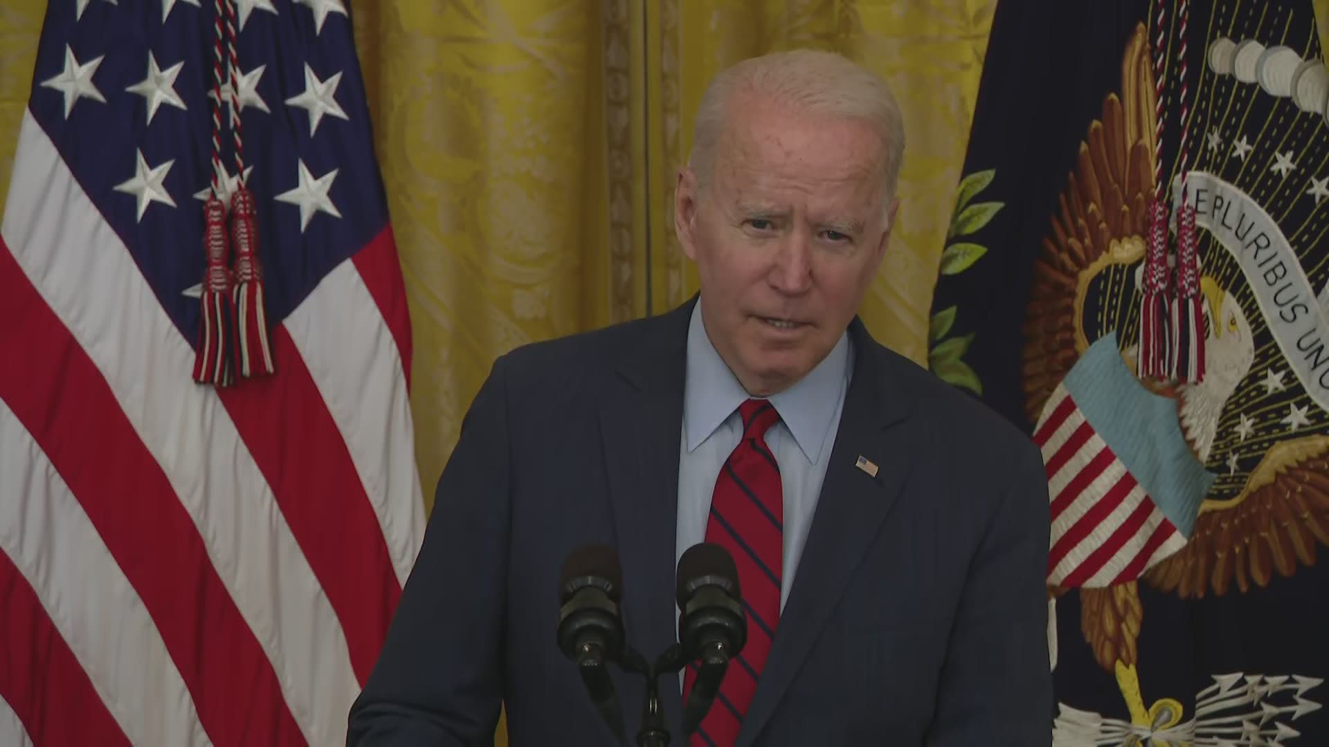 President Joe Biden announced a bipartisan agreement on a $953 billion infrastructure plan, one of his top priorities.