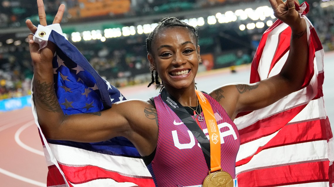 WATCH Sha’Carri Richardson wins 100 meter world title