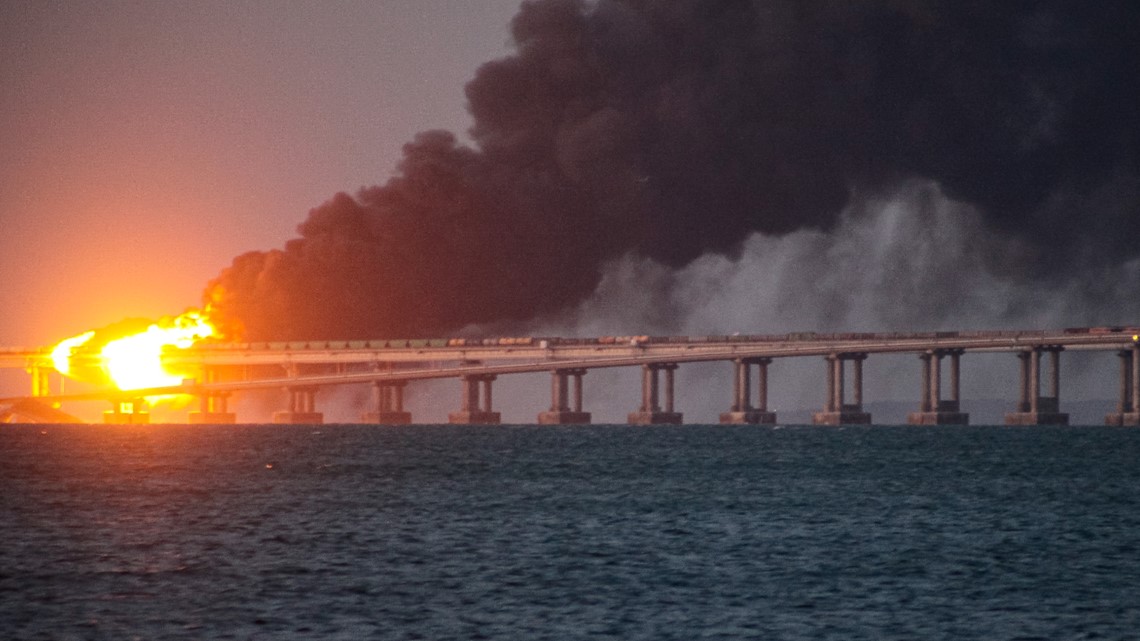 Crimean bridge explosion: 3 dead, Russian supply route damaged - Vimarsana News