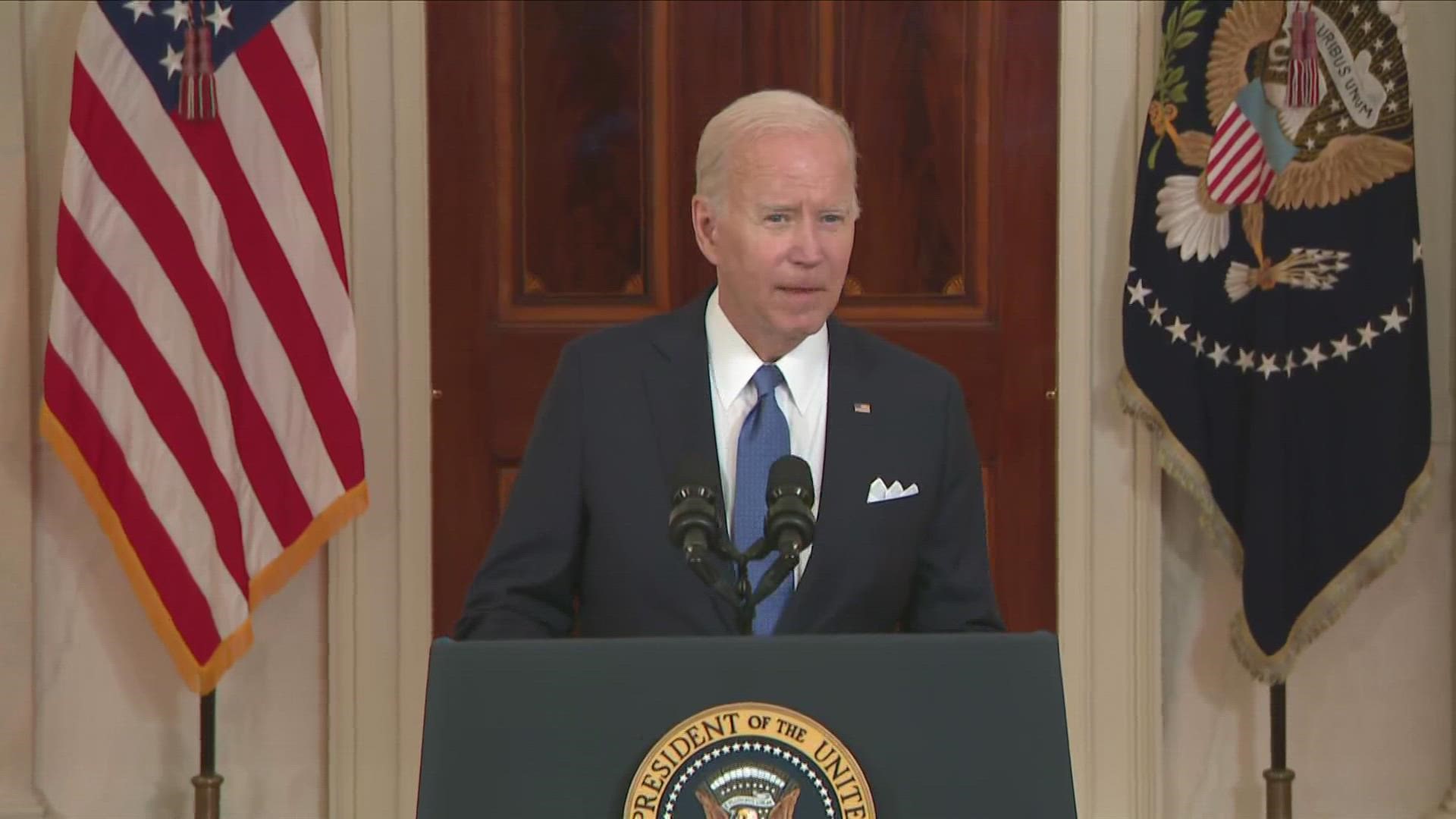 President Joe Biden said that the ruling in Dobbs marks a "sad day for the court and the country."