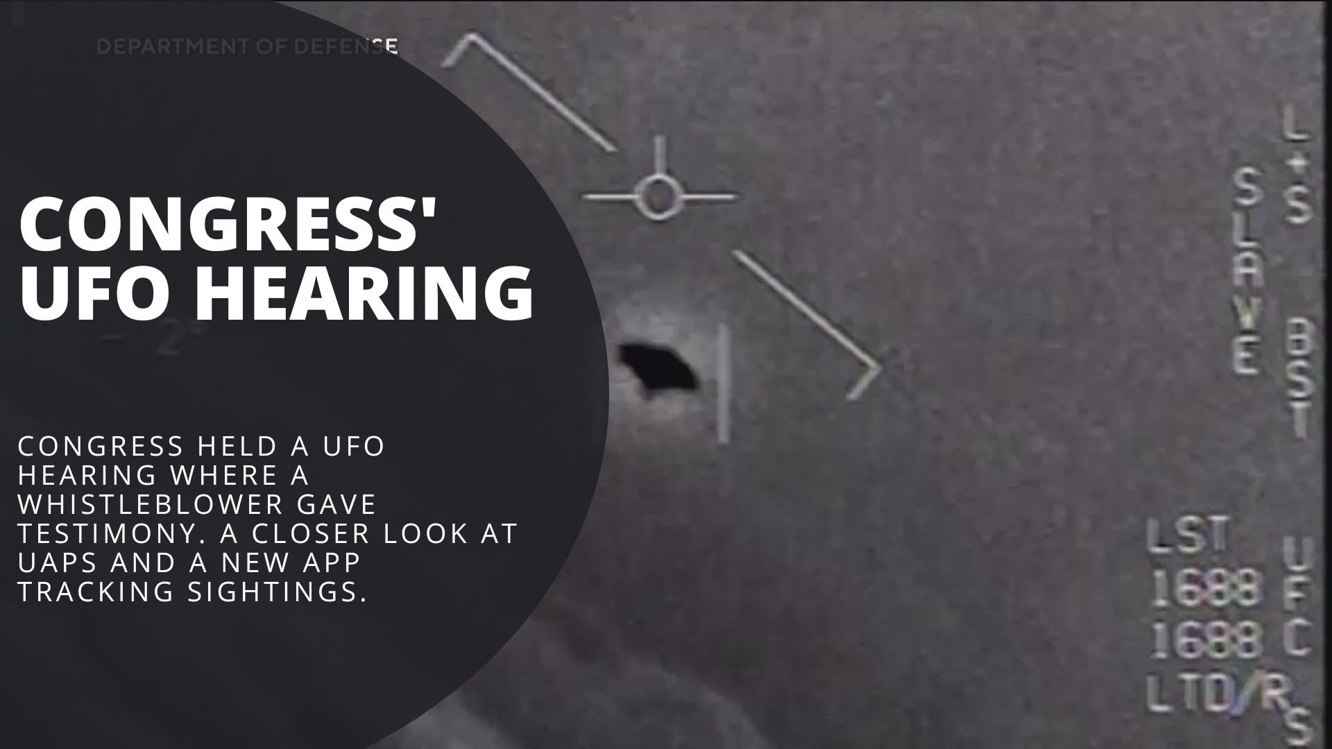In the News Now: UFO Congressional Hearing | 12newsnow.com