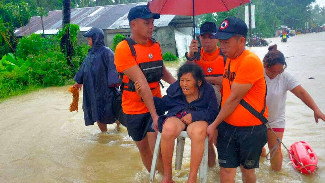 Dozens killed, missing after storm hits Philippines - Vimarsana News