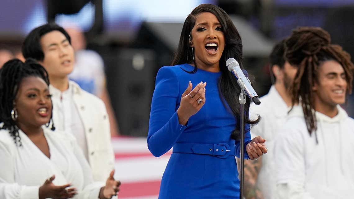 Mickey Guyton announced as Super Bowl 2022 National Anthem singer