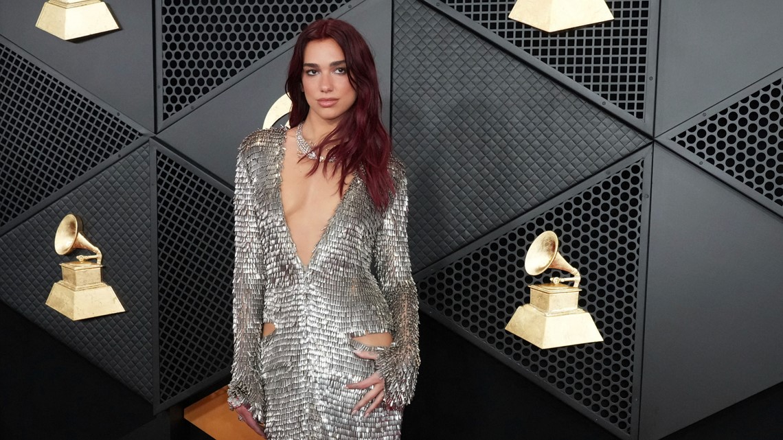 Victoria Monét, Dua Lipa, Miley Cyrus stun on the wild-and-wacky Grammys red  carpet