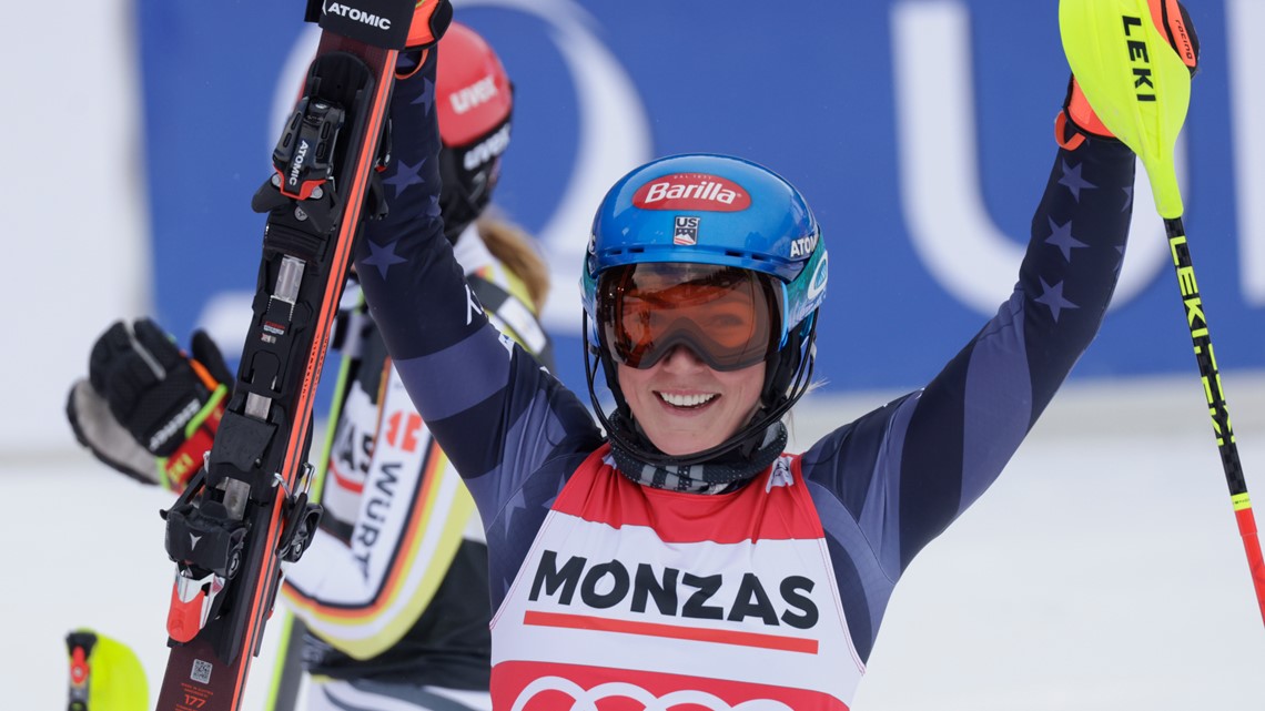 I love Cortina': Mikaela Shiffrin already comfortable at 2026 Olympic ski  course