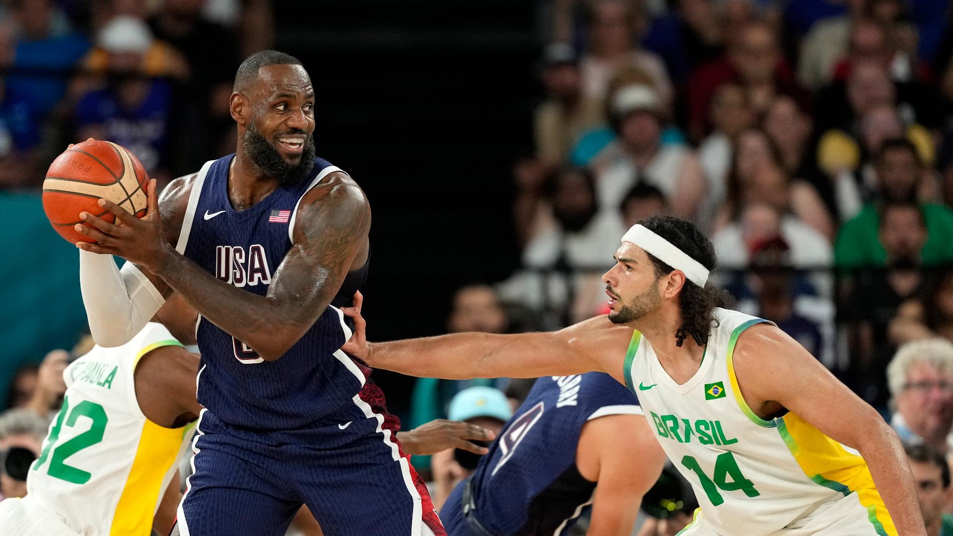 US rolls into semifinals of Olympic basketball tournament