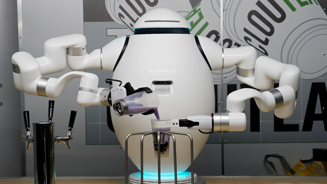 Best of CES 2023: High-tech eyebrows and a boba tea robot - Vimarsana News