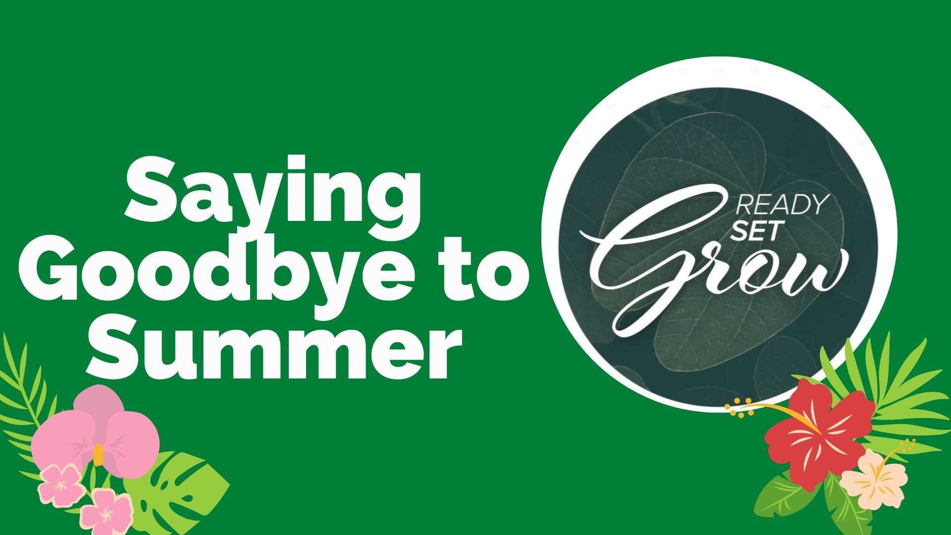 What you need to do with your vegetable gardens as we near the fall, and other ways to prep your yards and gardens for cooler temperatures moving in as summer ends.