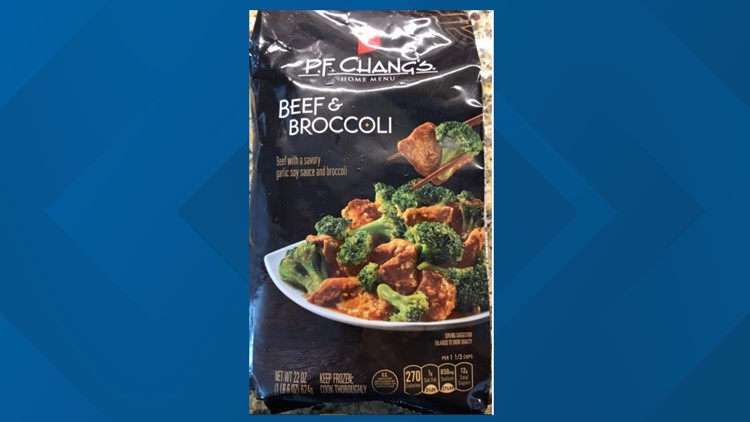 More than 100,000 pounds of frozen P.F. Chang's products recalled