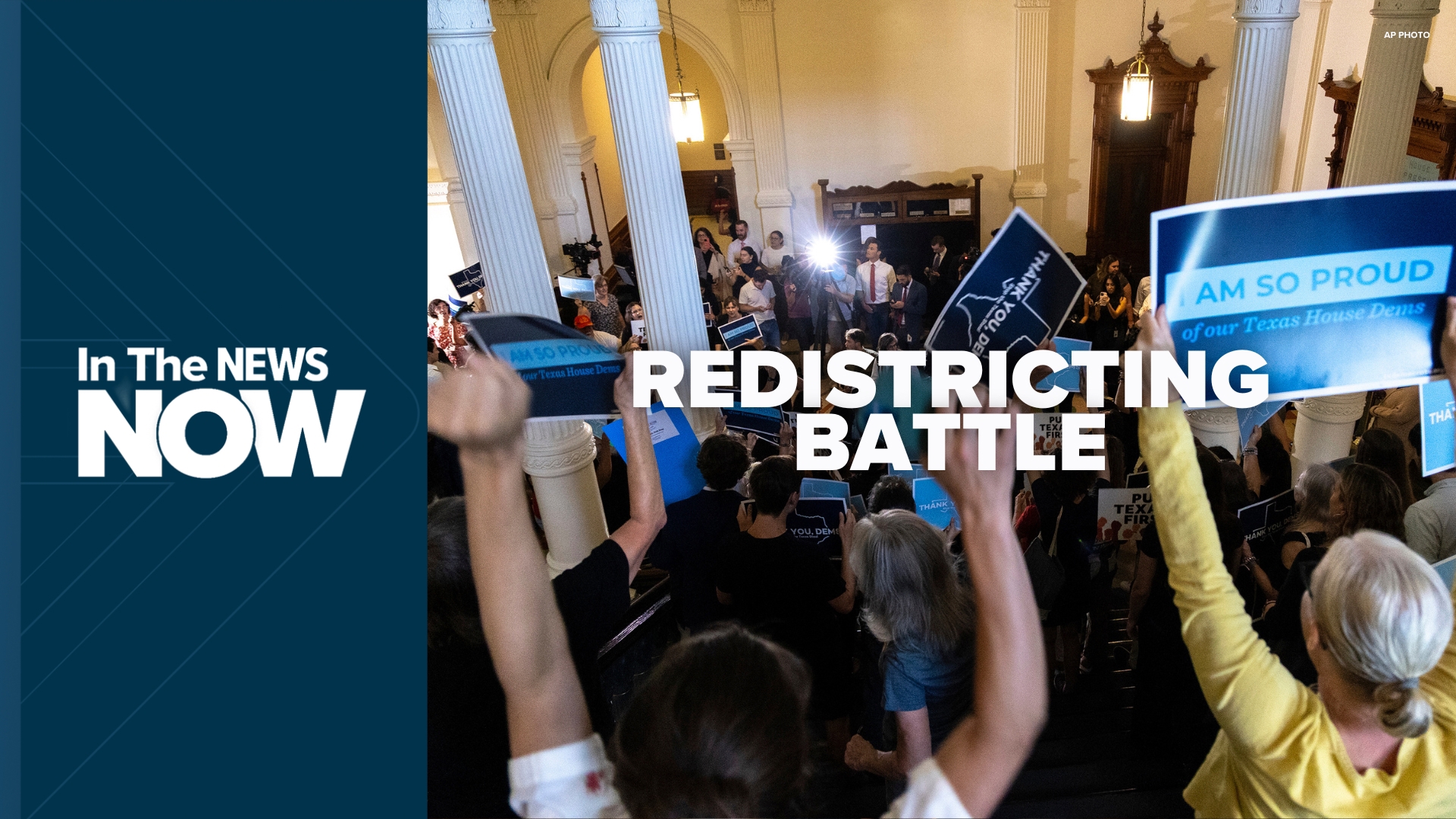 Latest on Texas redistricting fight | In The News Now | 12newsnow.com