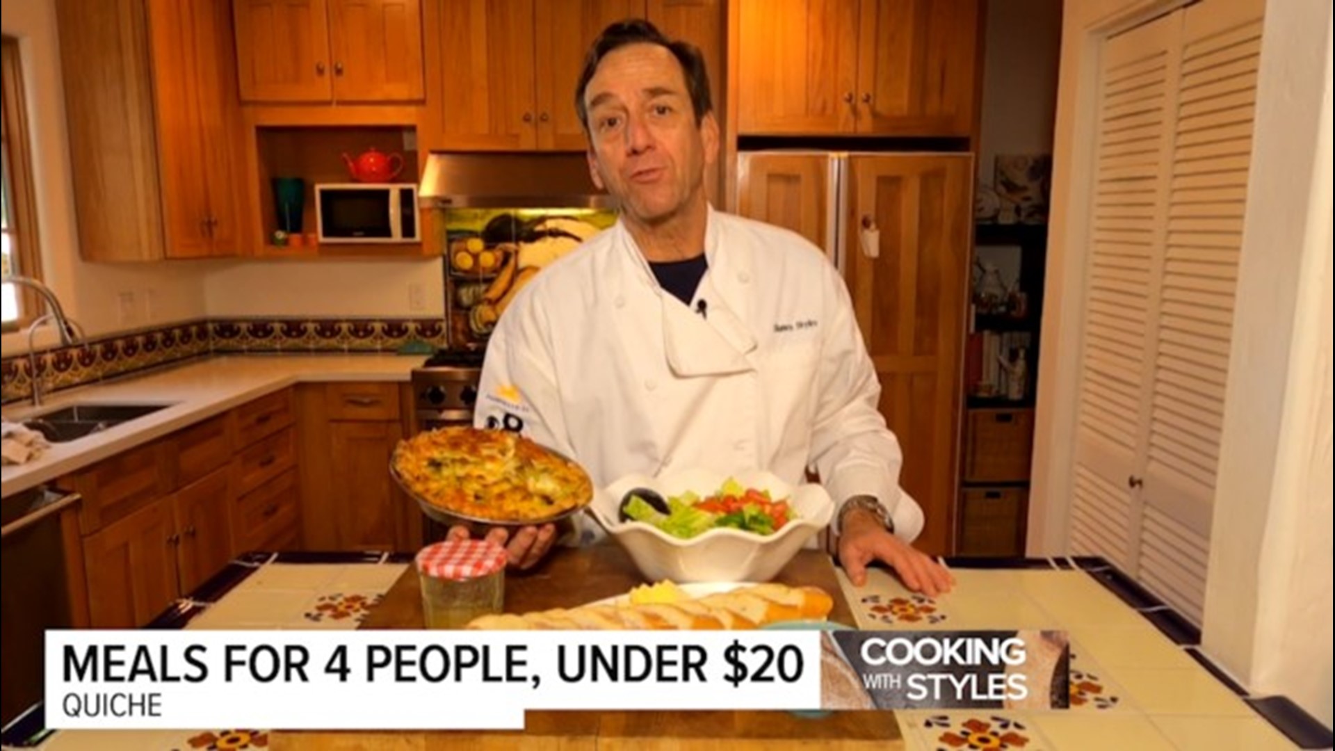 While you look to save money, it doesn't mean you have to sacrifice your dinner. KFMB'S Shawn Styles shows you six different recipes for four people, all under $20.