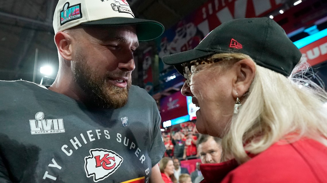 Jason and Travis Kelce Told Each Other 'I Love You' in Super Bowl Hug