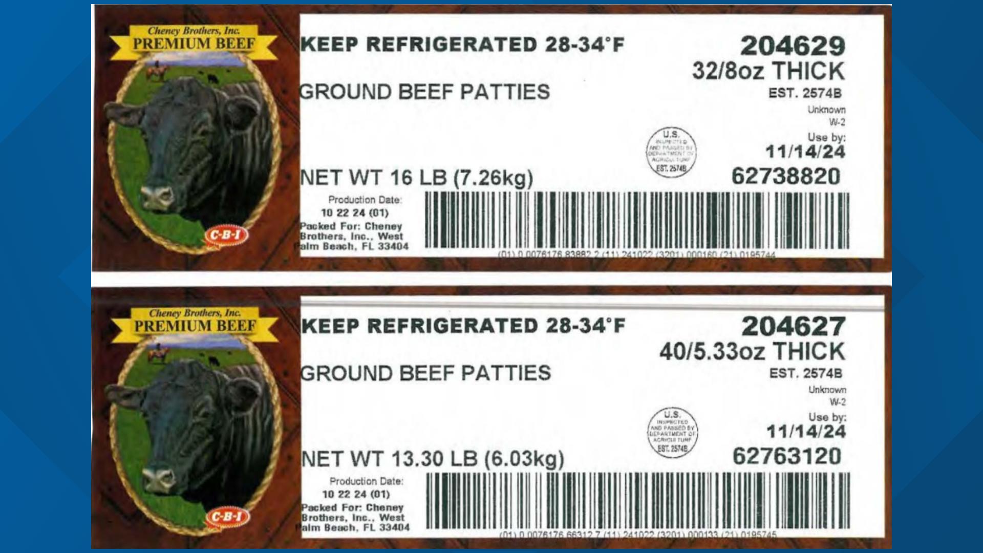 Ground beef sent to restaurants recalled due to E. coli concerns