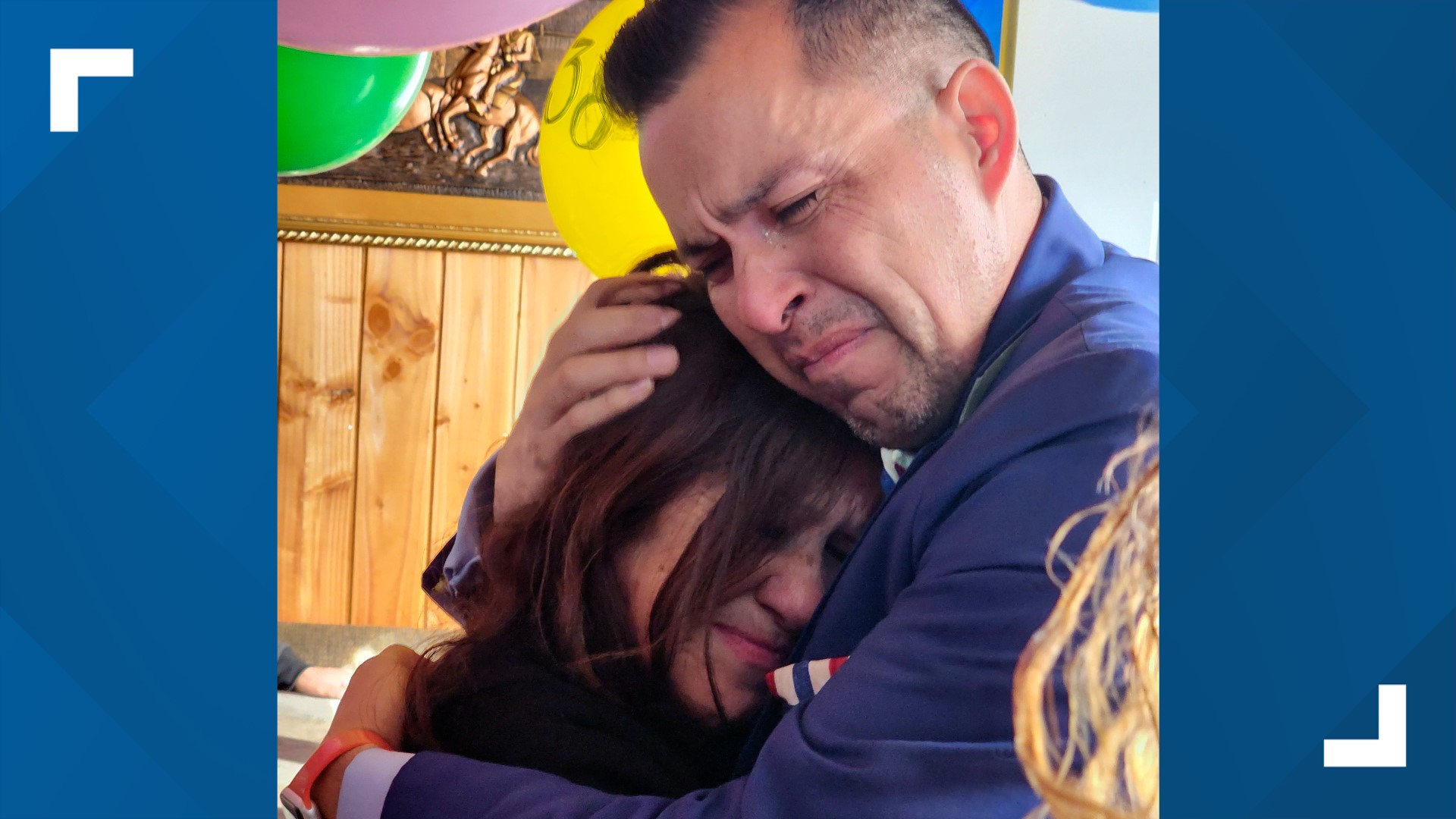 A 42-year-old Virginia man got to embrace his birth mother for the first time during a long-awaited family reunion in Valdivia, Chile.