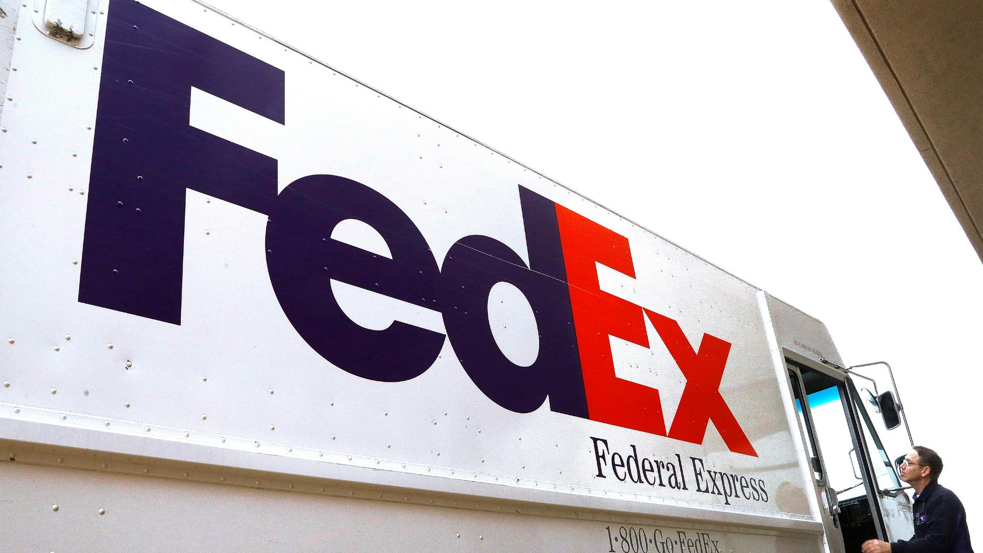 FedEx plane engine catches fire following bird strike, makes emergency ...