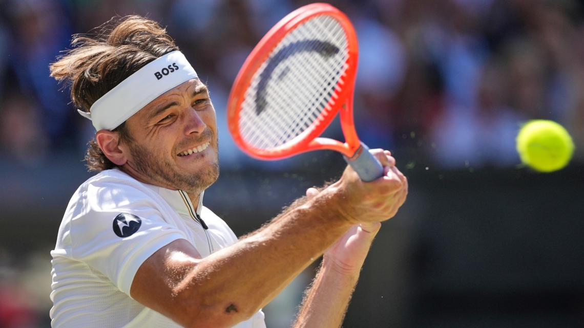 American Taylor Fritz credits girlfriend’s influence amid Wimbledon semis run