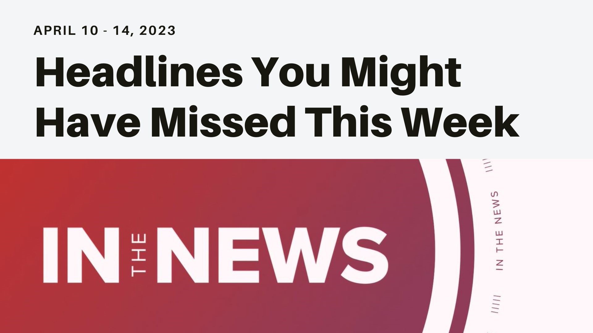 A look at some of the headlines you might have missed from a mass shooting at a bank in Louisville, Kentucky to a massive fire in Indiana and Delta sees travel boom.