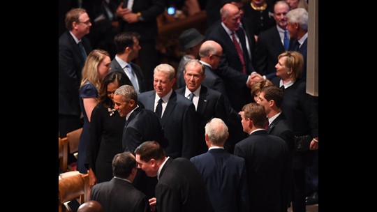 Photos: Other times former presidents have been spotted together
