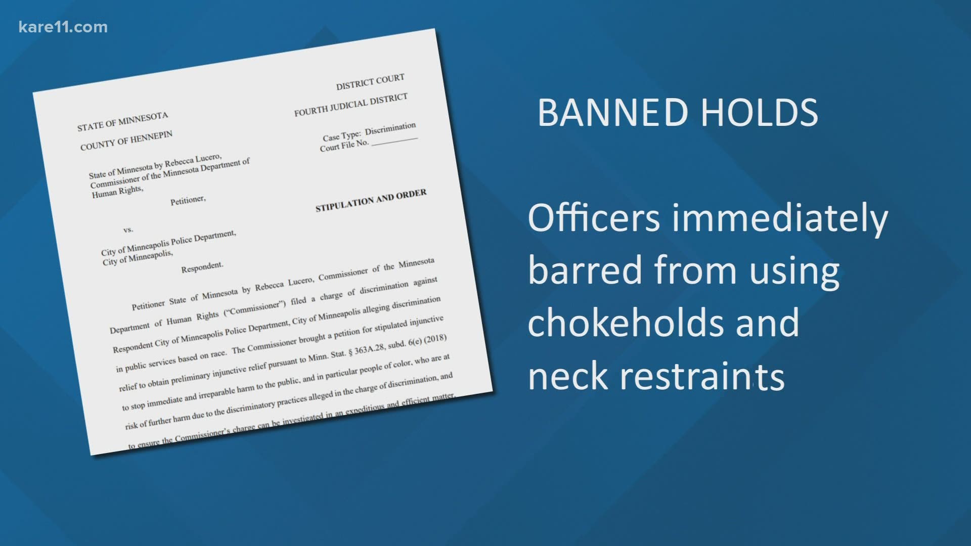 The agreement is the product of a civil rights investigation launched by the Minnesota Department of Human rights in the wake of the death of George Floyd.