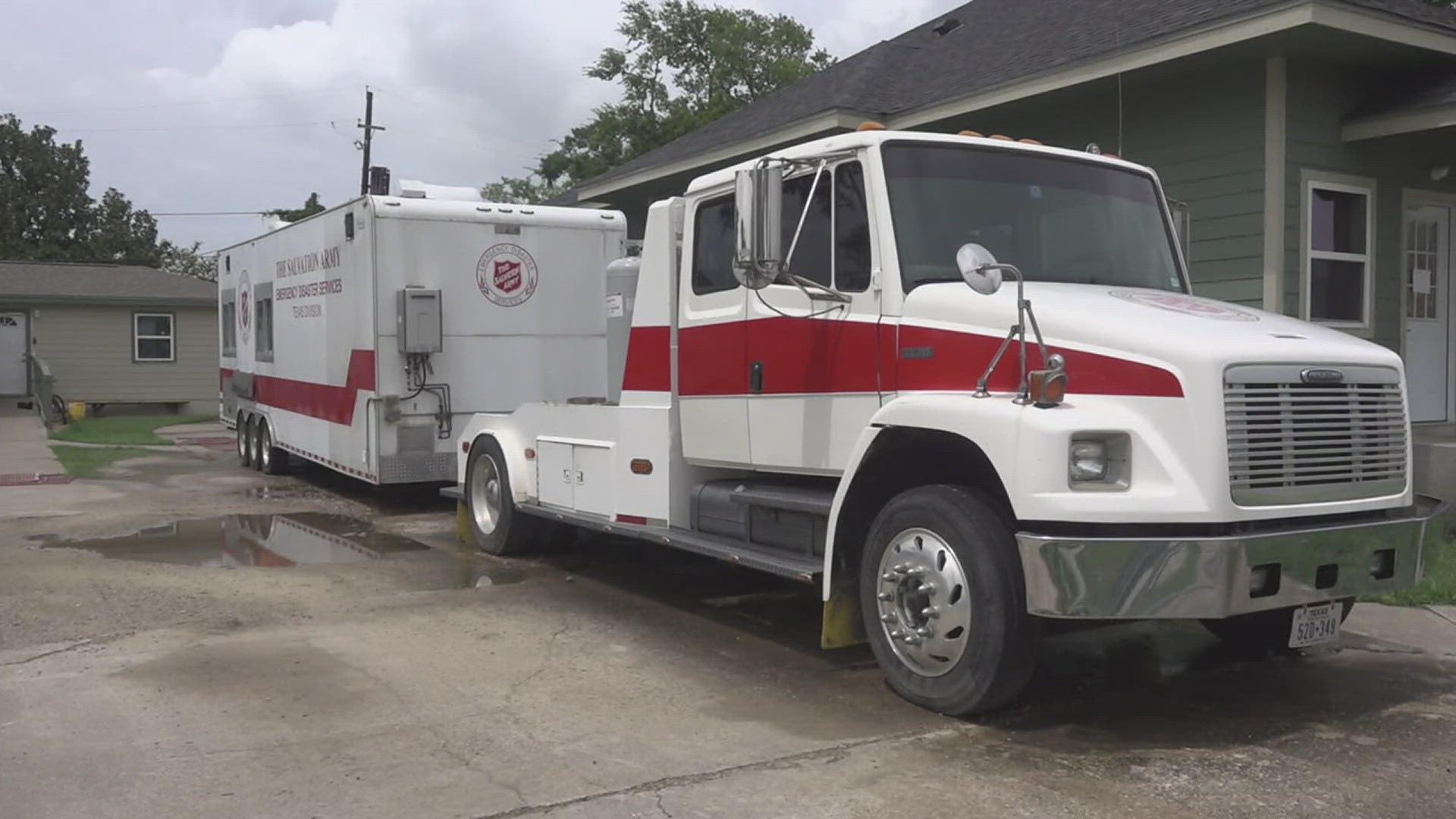 The salvation army says storms like this bring Texans together.