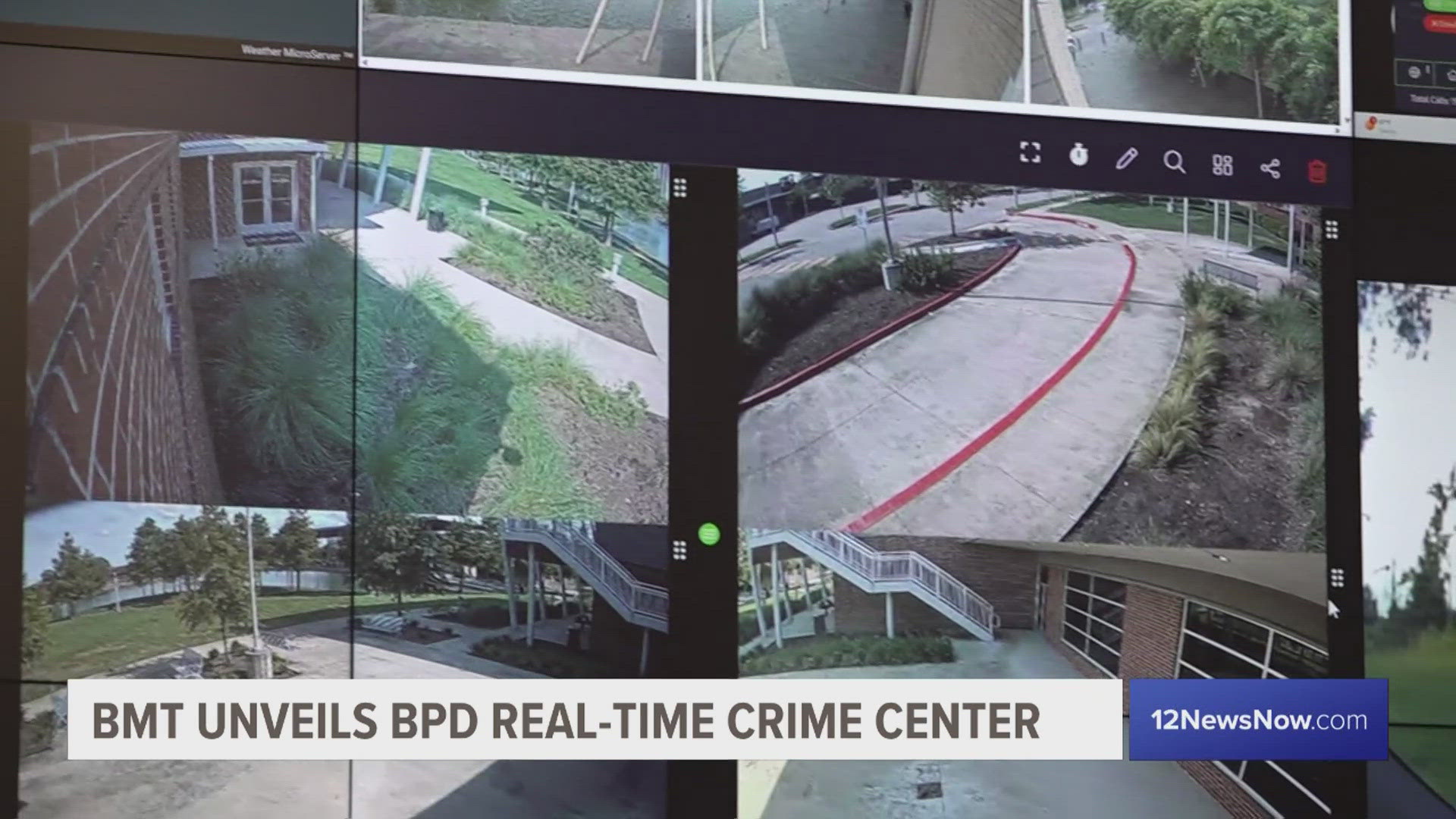 Beaumont Police Department unveils new 'Real-Time Crime Center ...