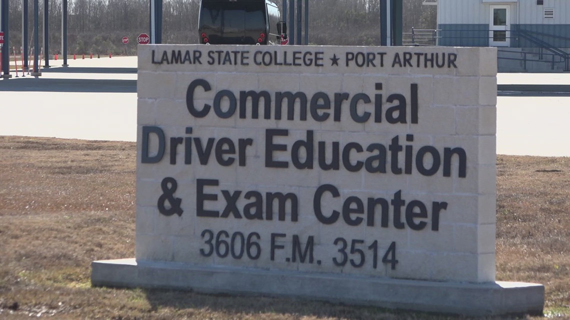 Lamar State College Port Arthur receives $2M for CDL training expansion