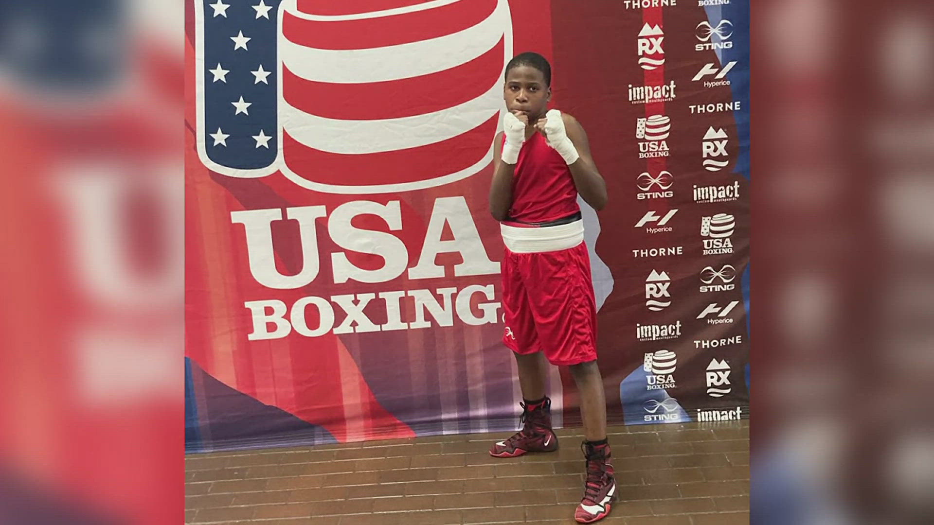 Quinton Thomas Jr., 12, has competed in 18 matches. At age 10, he competed in his first match at Houston Junior Golden Gloves, taking home first place.