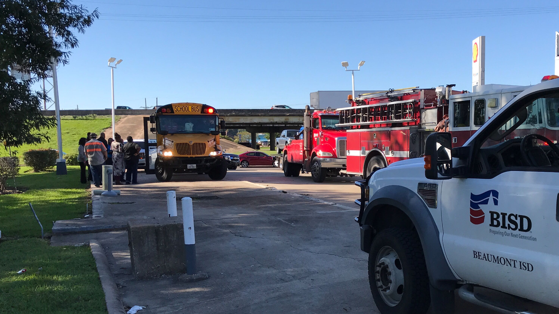 No injuries after traffic accident involving Beaumont ISD school bus ...