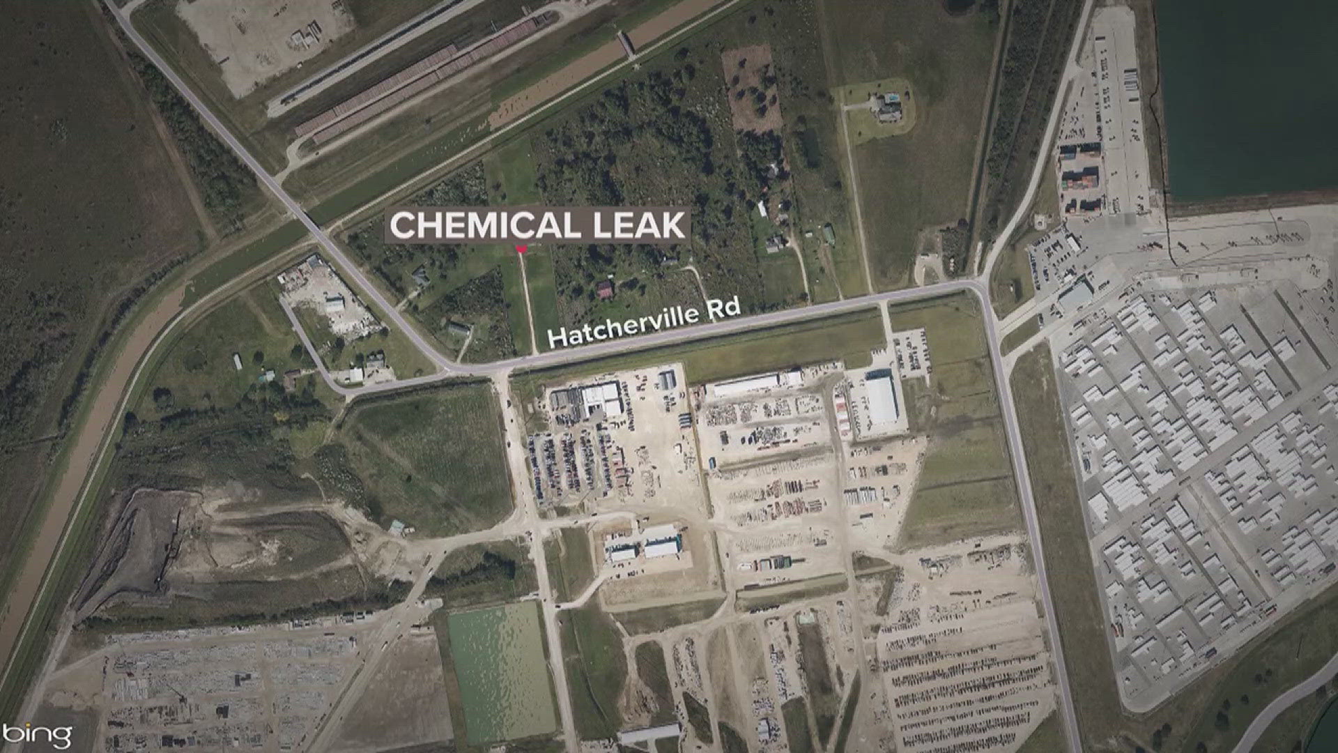 Harris County was testing the soil and water near Bluebonnet Petrochemical Solutions, according to a statement from Harris County Judge Lina Hidalgo.