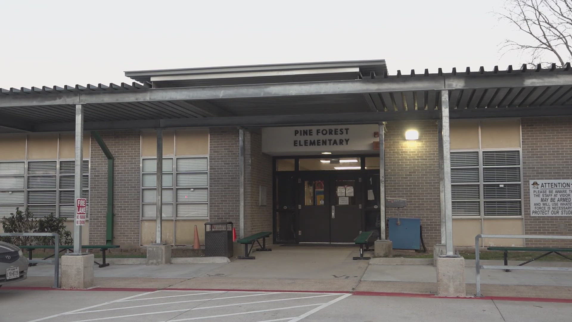 The district is hoping to tear down Pine Forest Elementary because it doesn't work.