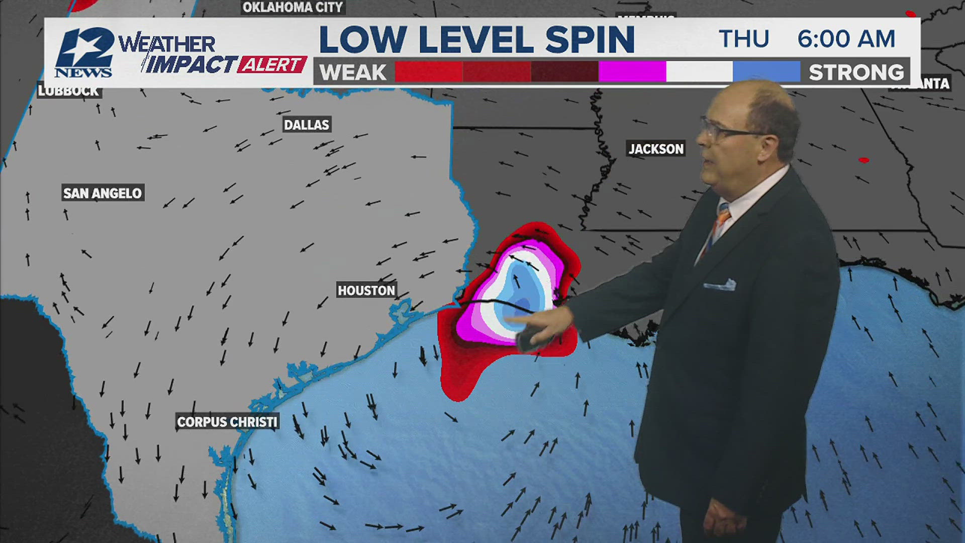 Another nice couple of days ahead then all eyes on the Gulf