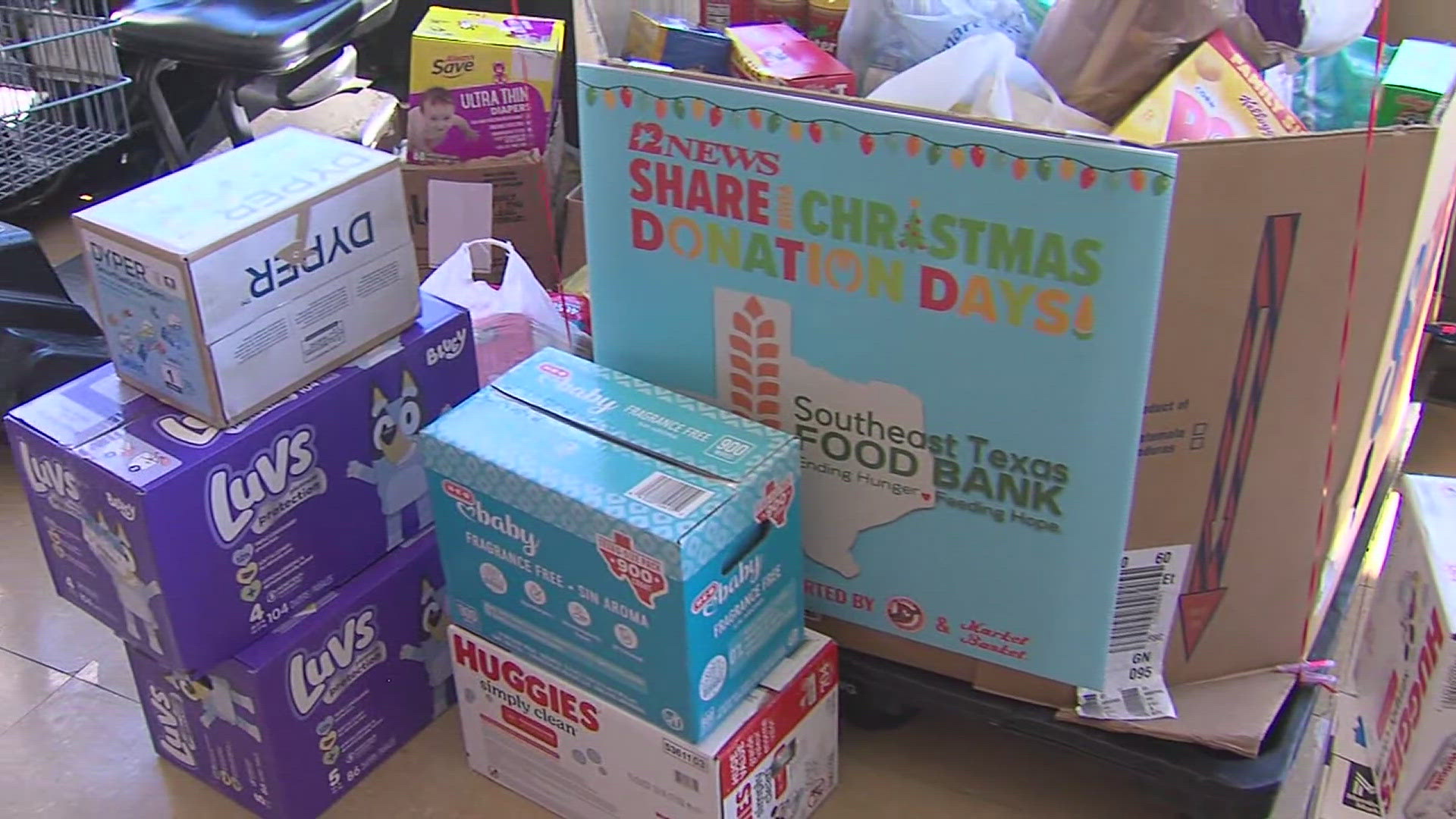 Texas is one of the 10 most food insecure states in the country. It's a problem that is especially prevalent during the holidays. Visit 12NewsNow.com/Share to help.