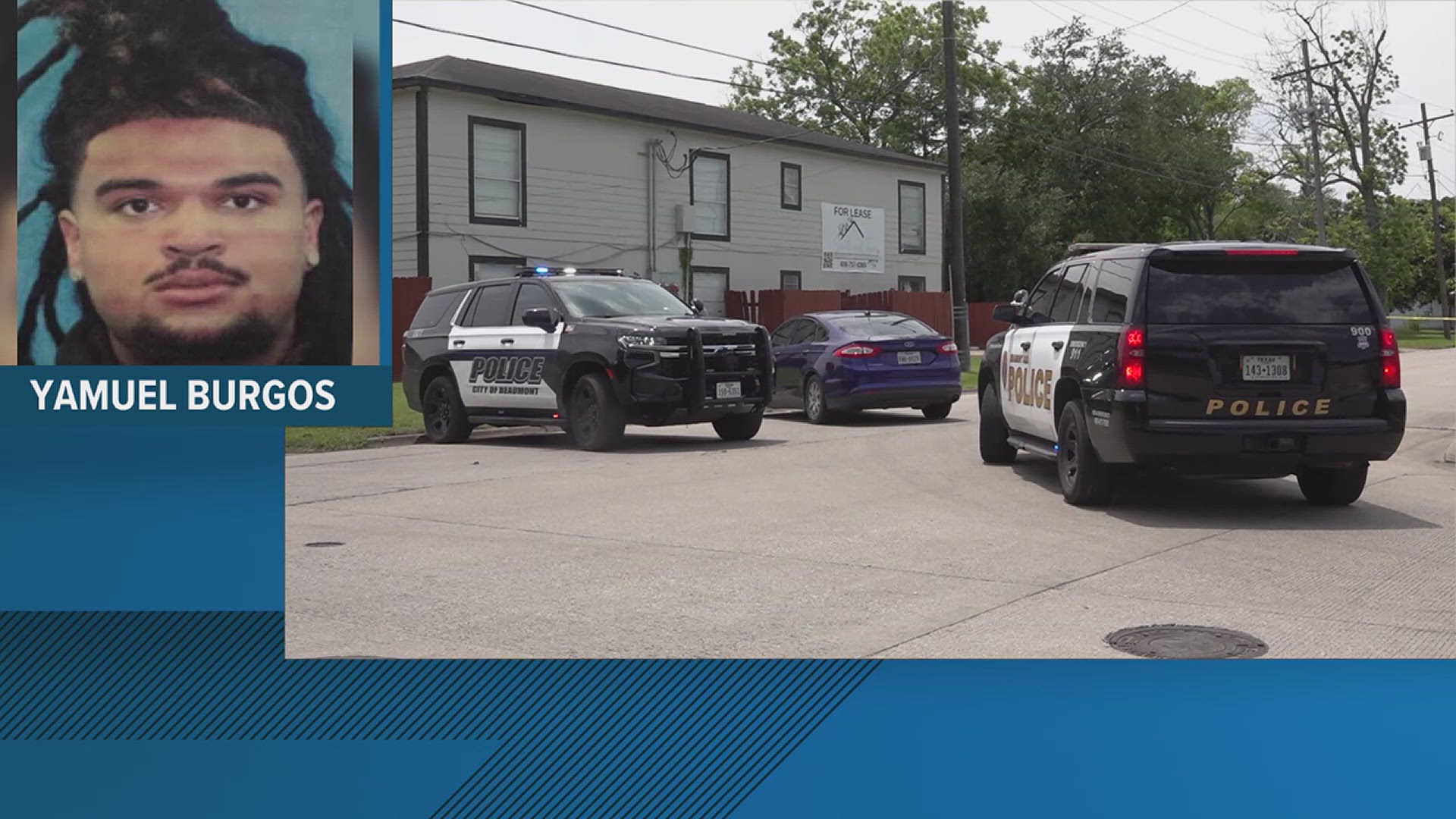 Beaumont police previously issued a warrant for Yamuel Burgos linked to a shooting spree.