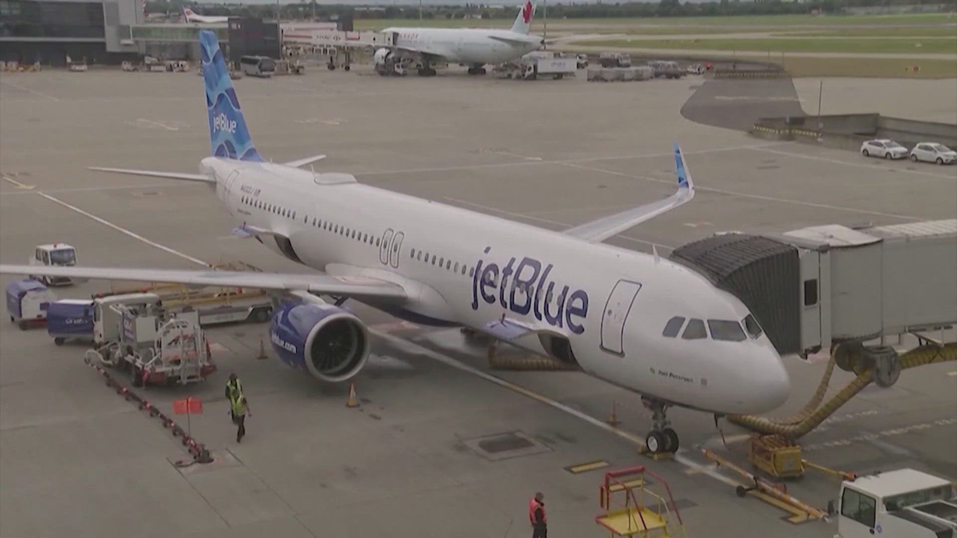 You will be able to book flights from both companies on each of there apps or websites
