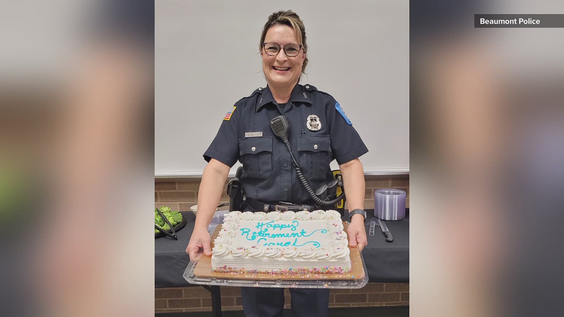 She began her career with the department in August 1992 as a patrol officer and served as a public information officer for the last 14 years.