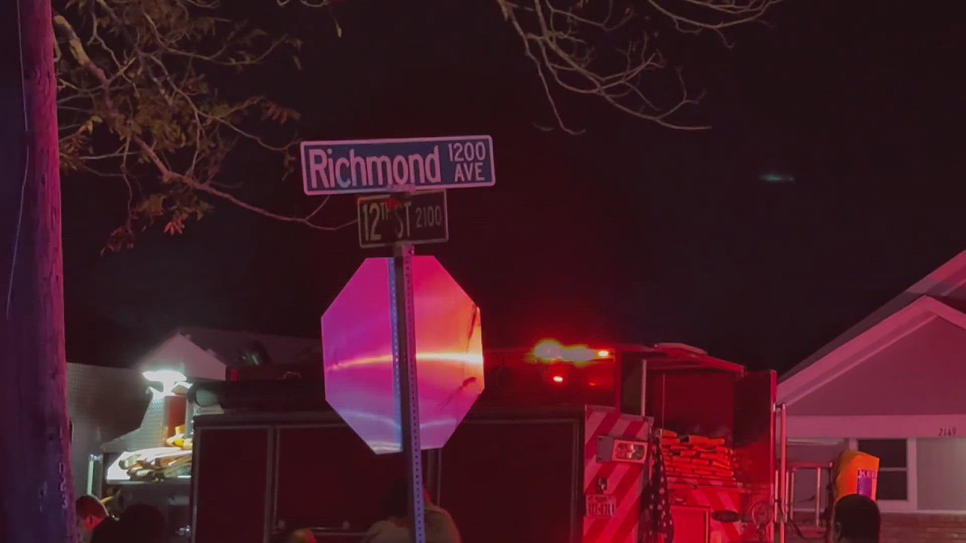 Officers reportedly received a call about several shots being fired on 1300 Richmond Avenue in Port Arthur at around 7 p.m.