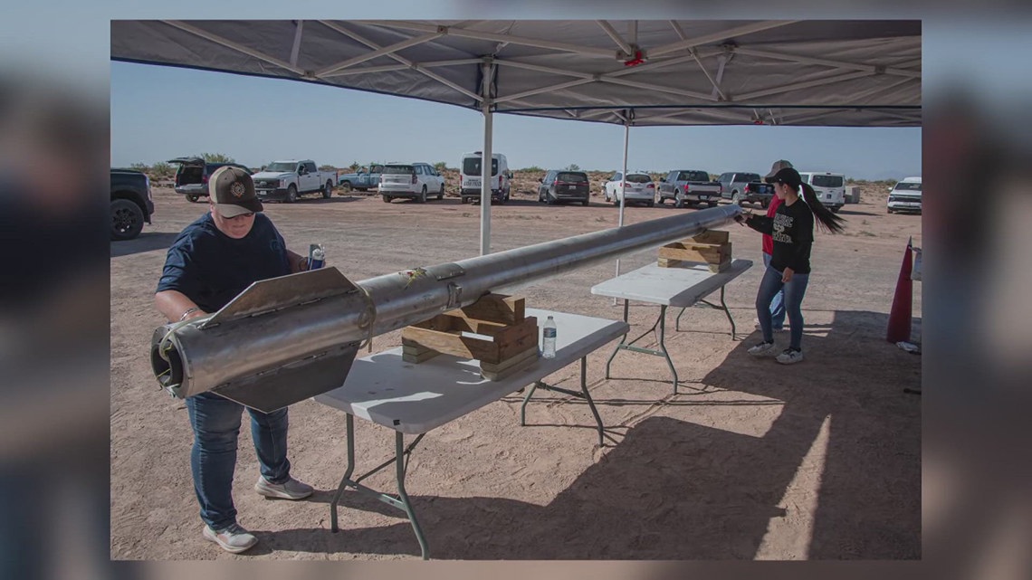 Hardin-Jefferson High School rocket team aims for New Mexico launch in June