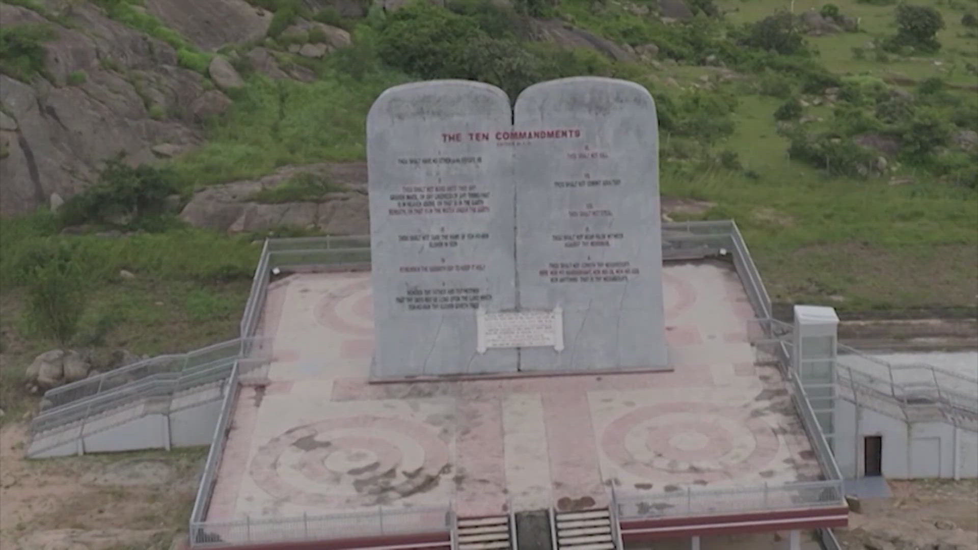 Senate Bill 10 mandates that the Ten Commandments be clear enough in a classroom to be read by a person with "average vision."