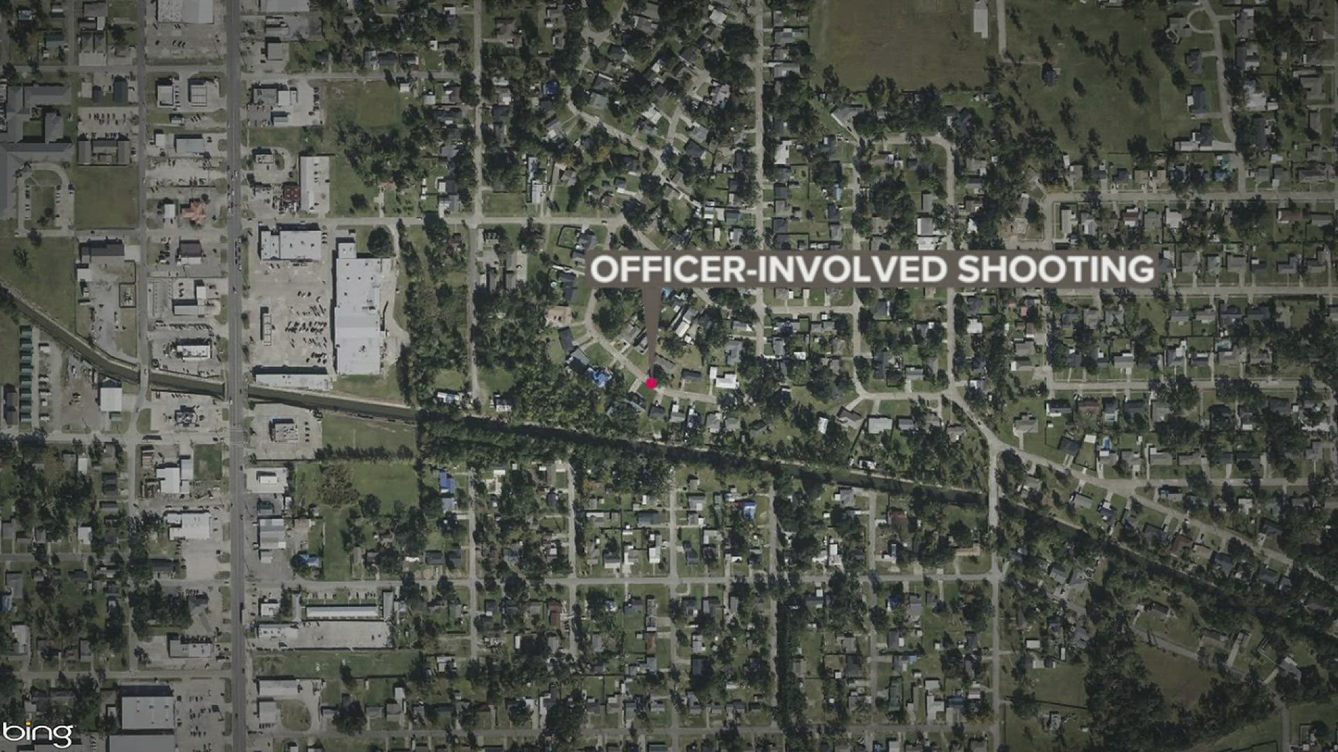 Police say shots were fired during a struggle between the suspect and officers.