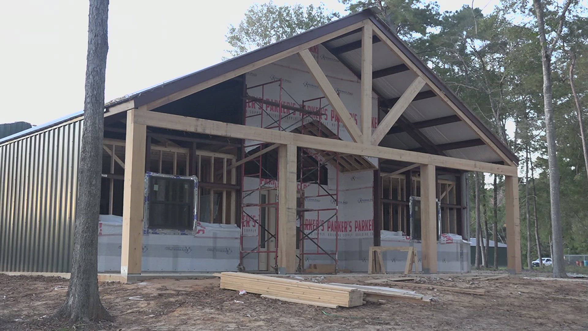 The new hangar, which will be 50x60 feet, will not only speed up emergency responses but also prepare for potential disasters.