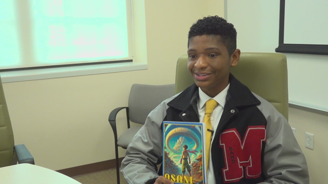 Port Arthur high school junior publishes debut sci-fi novel