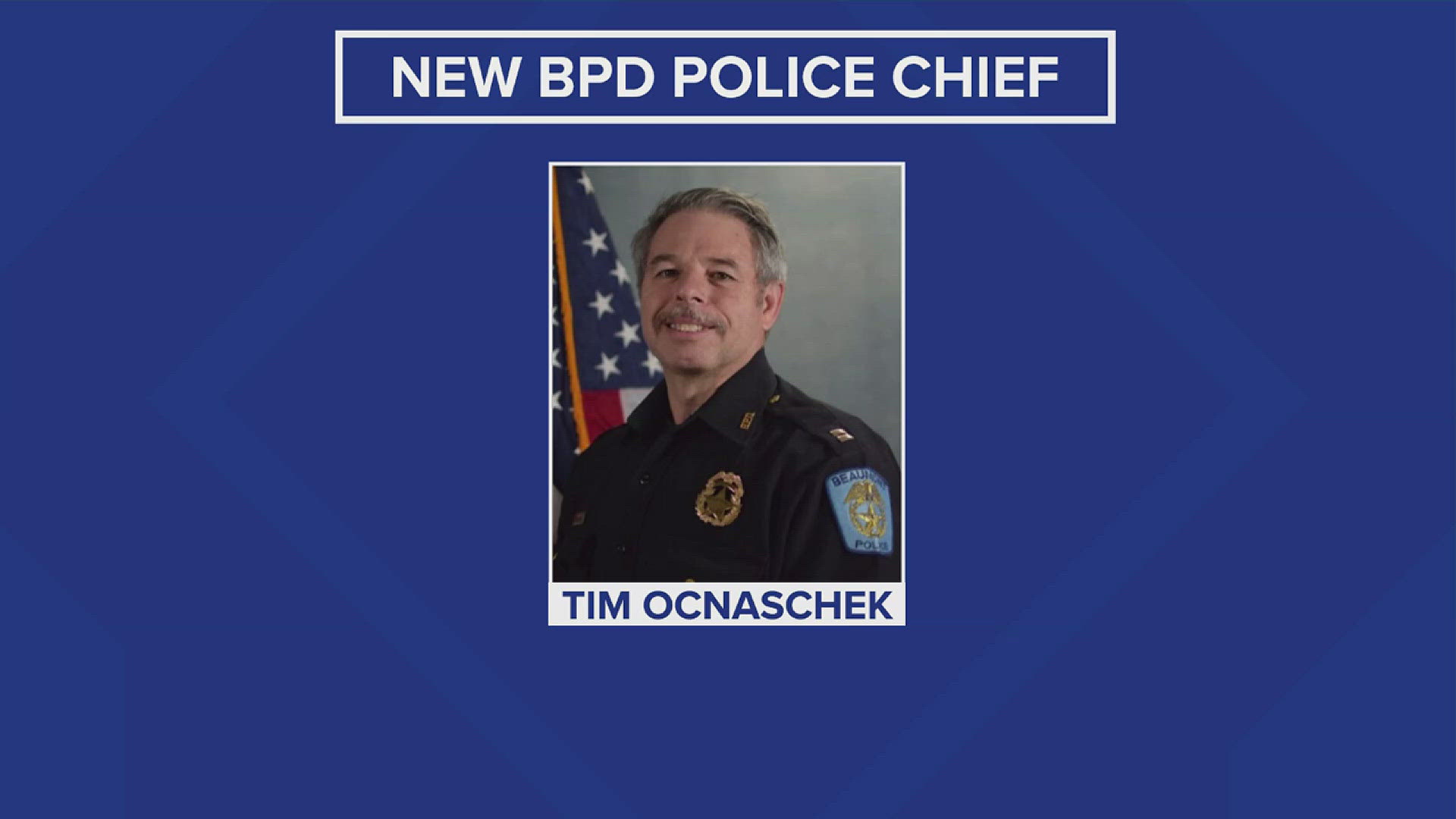 The city manager, last week, recommended the hiring of Beaumont Police Captain Tim Ocnaschek as the next police chief.